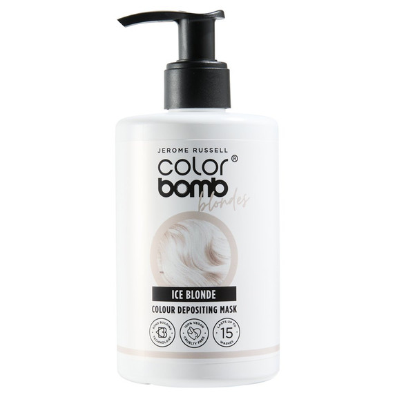 Jerome Russell Color Bomb Colour Depositing Mask 300ml - Ice Blonde