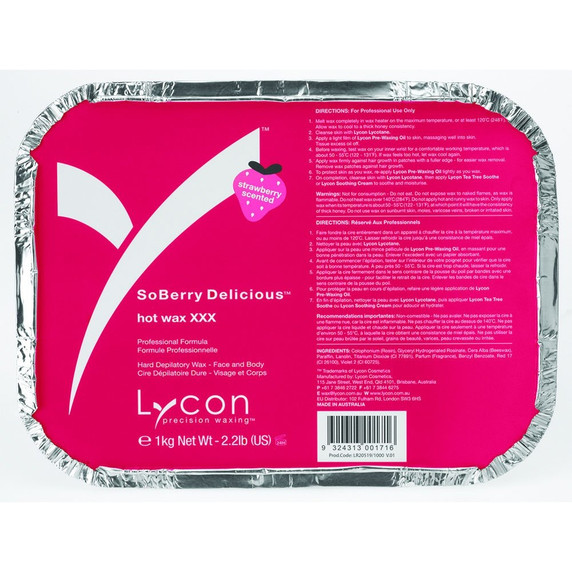 Lycon SoBerry Delicious Hot Wax XXX  1kg