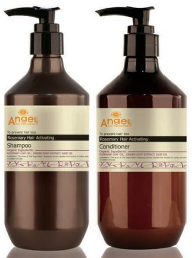 Displacement Kammerat genetisk Angel En Provence Rosemary Hair Activating Shampoo & Conditioner 400Ml DUO  - MYSALON