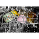 Whirlpool® 18" Stainless Steel Dishwasher with Half Load Cycle and Triple Spray Arms - 48 dBA WDFS5118SS