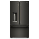 Kitchenaid® Counter-Depth French Door Refrigerator with Intelligent Auto Fill KRFC536SBE