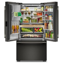 Kitchenaid® Counter-Depth French Door Refrigerator with Intelligent Auto Fill KRFC536SBE