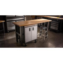 Gladiator® 6' (182.9 cm) Wide Adjustable Height Hardwood Workbench GAWB06HWEG
