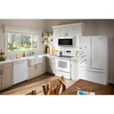 Whirlpool® 2.1 cu. ft. Microwave Hood with 4-Speed Venting YWMMS5630TW