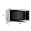 KitchenAid® 1.2 cu ft Countertop Microwave with Inverter Technology YKMCS3020TPS