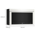 Kitchenaid® Multifunction Over-the-Range Microwave Oven with Flush Built-In Design YKMMF530PPL