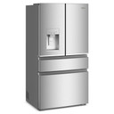 Whirlpool® 36-inch True Counter Depth 4-Door French Door Refrigerator with Nugget Ice - 22 cu. ft. WRMC7436TZ