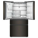 Whirlpool® 36-inch True Counter Depth 4-Door French Door Refrigerator with Nugget Ice - 22 cu. ft. WRMC7436TV