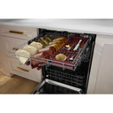Kitchenaid® 360° Max Jets™ Third Rack Dishwasher with Stemware Shield and Stemware Clips, 44 dBA KDTS434SPS