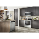 KitchenAid 44 dBA Dishwasher with FreeFlex™ Third Rack and LED Interior Lighting KDPM804KPS