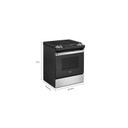 5.0 Cu. Ft. Whirlpool® Gas Range with Frozen Bake™ Technology WEG515S0LS