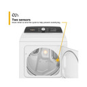 Whirlpool® 7.0 Cu. Ft. Top Load Gas Moisture Sensing Dryer with Steam WGD5050LW