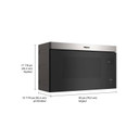 Whirlpool® Flush Mount Over-the-Range Microwave with Turntable-Free Design YWMMF5930PZ