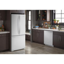 Whirlpool® 30-inch Wide French Door Refrigerator - 20 cu. ft. WRF560SFHW
