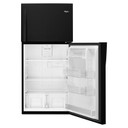 Whirlpool® 30" Wide Top-Freezer Refrigerator with LED Interior Lighting WRT549SZDB
