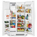 Whirlpool® 36-inch Wide Side-by-Side Refrigerator - 25 cu. ft. WRS335SDHW