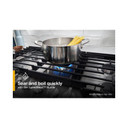 Whirlpool® 36-inch Gas Cooktop with 2-in-1 Hinged Grate to Griddle WCGK7536PS