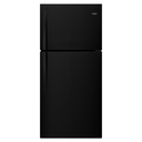 Whirlpool® 30-inch Wide Top Freezer Refrigerator - 19 Cu. Ft. WRT519SZDB