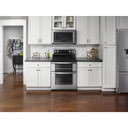 Whirlpool® 6.7 Cu. Ft. Electric Double Oven Range with True Convection YWGE745C0FS