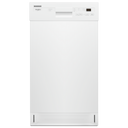 Whirlpool® Small-Space Compact Dishwasher with Stainless Steel Tub WDPS5118PW