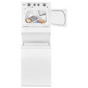 Whirlpool® 4.0 cu.ft I.E.C. Electric Stacked Laundry Center 9 Wash cycles and AutoDry™ YWET4027HW