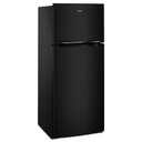 Whirlpool® 28-inch Wide Refrigerator Compatible With The EZ Connect Icemaker Kit – 18 Cu. Ft. WRT518SZFB