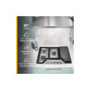Whirlpool® 30" Curved Glass Wall Mount Range Hood WVW51UC0LS