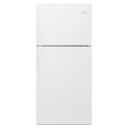 Whirlpool® 30" Wide Top-Freezer Refrigerator with LED Interior Lighting WRT549SZDW