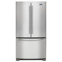 Maytag® 33-Inch Wide French Door Refrigerator with Water Dispenser - 22 Cu. Ft MRFF5033PZ