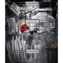 Kitchenaid® 44 dBA Dishwasher with 360° Max Jets™ Third Rack and LED Interior Lighting KDPM804KPS