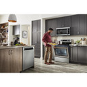 Kitchenaid® 44 dBA Dishwasher with 360° Max Jets™ Third Rack and LED Interior Lighting KDPM804KPS
