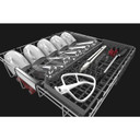 Kitchenaid® 44 dBA Dishwasher with 360° Max Jets™ Third Rack and LED Interior Lighting KDPM804KBS