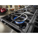 KitchenAid® 36'' Smart Commercial-Style Dual Fuel Range with 6 Burners KFDC506JPA