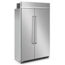Kitchenaid® 30 Cu. Ft. 48" Built-In Side-by-Side Refrigerator with PrintShield™ Finish KBSN708MPS