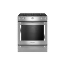 Kitchenaid® 30-Inch 5-Burner Gas Convection Front Control Range KSGG700ESS