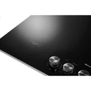 Kitchenaid® 36" Electric Cooktop with 5 Elements and Knob Controls KCES556HSS