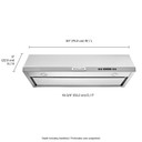 Kitchenaid® 30" Under-the-Cabinet, 4-Speed System KVUB600DSS