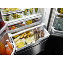 Kitchenaid® 25 cu.ft. 36-Width Standard Depth French Door Refrigerator with Interior Dispense KRFF305ESS