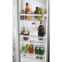 Kitchenaid® 24.8 cu ft. Side-by-Side Refrigerator with Exterior Ice and Water and PrintShield™ Finish KRSF705HBS