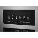 Kitchenaid® 24.8 cu ft. Side-by-Side Refrigerator with Exterior Ice and Water and PrintShield™ Finish KRSF705HBS