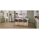 Kitchenaid® 24.8 cu ft. Side-by-Side Refrigerator with Exterior Ice and Water and PrintShield™ Finish KRSF705HBS