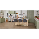 Kitchenaid® 24.8 cu ft. Side-by-Side Refrigerator with Exterior Ice and Water and PrintShield™ Finish KRSF705HBS