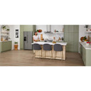 Kitchenaid® 24.8 cu ft. Side-by-Side Refrigerator with Exterior Ice and Water and PrintShield™ Finish KRSF705HBS
