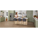 Kitchenaid® 24.8 cu ft. Side-by-Side Refrigerator with Exterior Ice and Water and PrintShield™ Finish KRSF705HBS