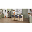 Kitchenaid® 24.8 cu ft. Side-by-Side Refrigerator with Exterior Ice and Water and PrintShield™ Finish KRSF705HBS