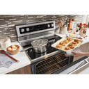Kitchenaid® 30-Inch 5-Element Electric Convection Range YKFEG500ESS