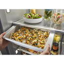 Kitchenaid® 29.4 Cu. Ft. 48" Built-In Side-by-Side Refrigerator with Ice and Water Dispenser KBSD708MSS