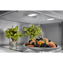 Kitchenaid® 26.8 Cu. Ft. Standard-Depth French Door Refrigerator with Exterior Ice and Water Dispenser KRFF577KBS