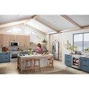 Kitchenaid® 26.8 Cu. Ft. Standard-Depth French Door Refrigerator with Exterior Ice and Water Dispenser KRFF577KPS