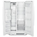 Amana® 33-inch Side-by-Side Refrigerator with Dual Pad External Ice and Water Dispenser ASI2175GRW